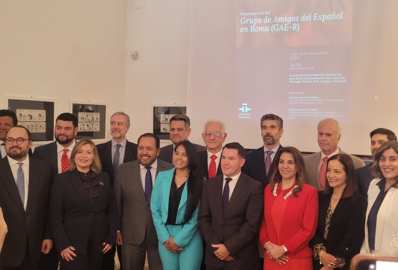Venezuela participó en la presentación del Grupo de Amigos del Español en Roma